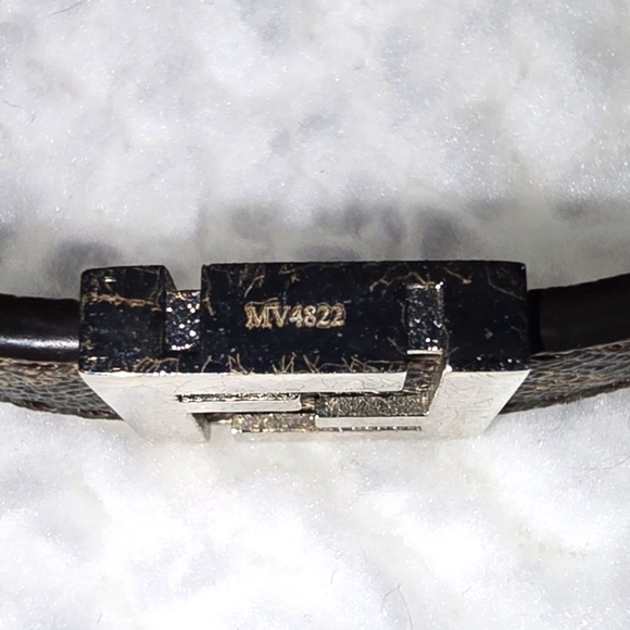 Fendi FF-Plaque Monogram Reversible Bracelet - Picture 7 of 9